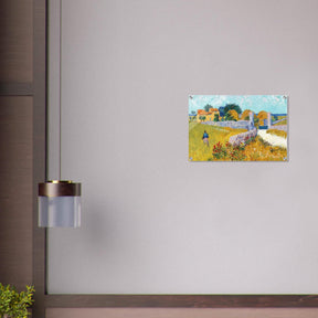 Farmhouse in Provence by Vincent van Gogh 1888 | Vintage wall art print - Acrylic Print - 40x60 cm / 16x24″ - 