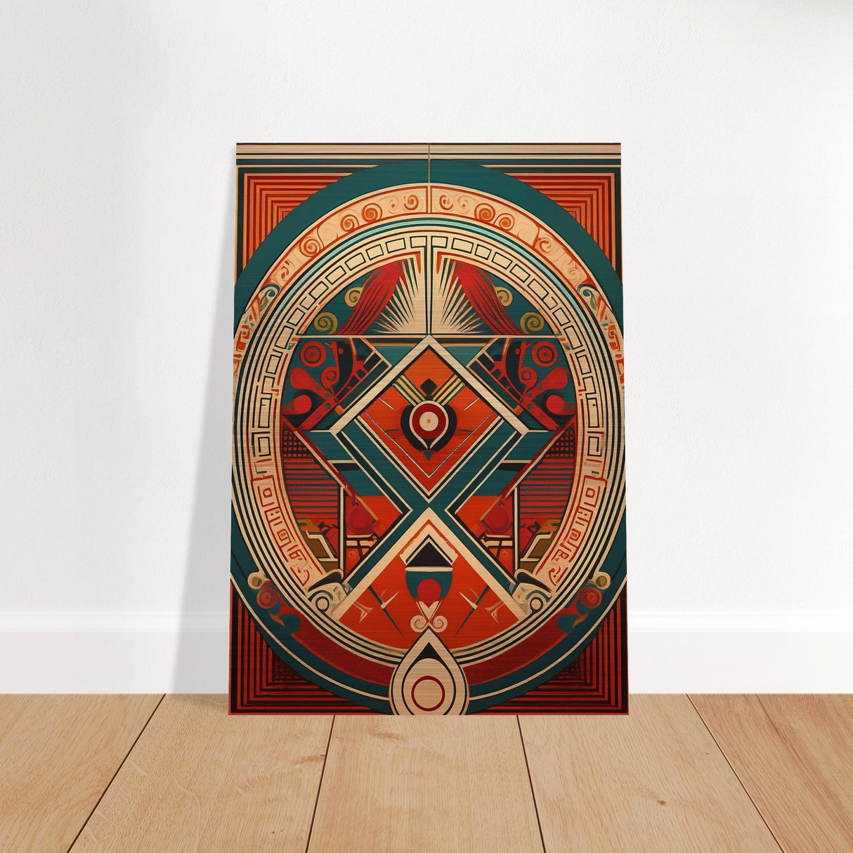 da vinci geometric modern art 1