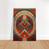 da vinci geometric modern art 1
