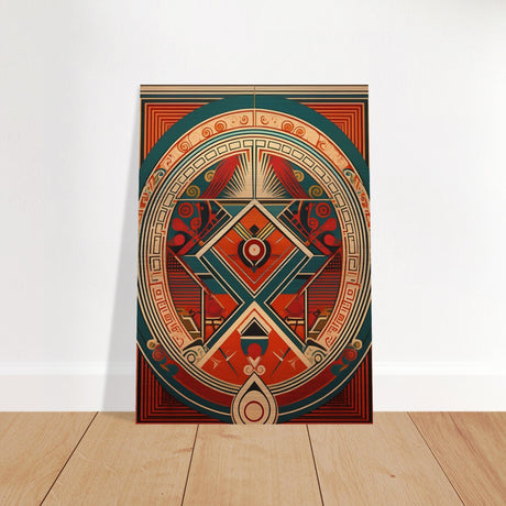 da vinci geometric modern art 1