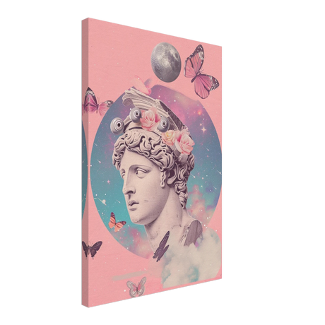 divine daydream neo classical cosmic reverie wall art print40x60 cm / 16x24″Framed Canvas