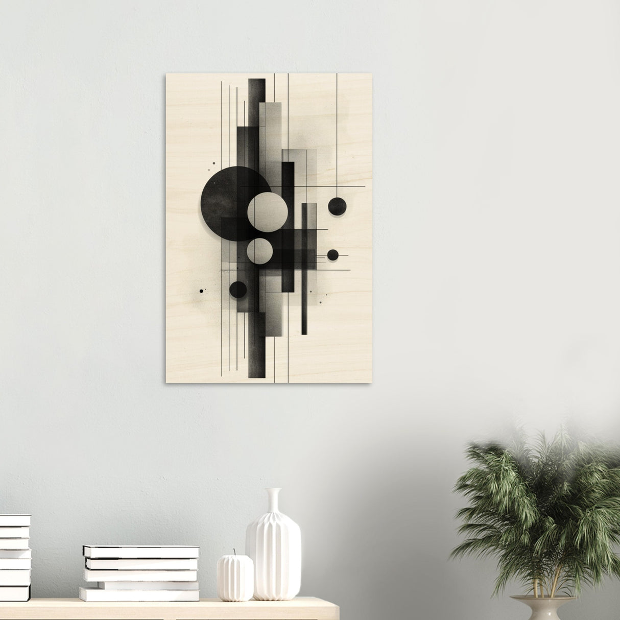 da vinci minimalist modern wall art 1