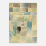 First House of a Settlement by Paul Klee 1926 | Vintage wall art print - Aluminum Print - 70x100 cm / 28x40″ - 