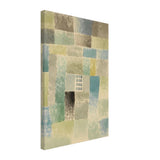 First House of a Settlement by Paul Klee 1926 | Vintage wall art print - Aluminum Print - 60x90 cm / 24x36″ - 