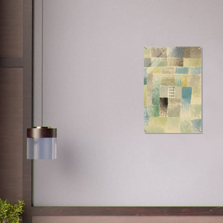 First House of a Settlement by Paul Klee 1926 | Vintage wall art print - Acrylic Print - 50x75 cm / 20x30″ - 