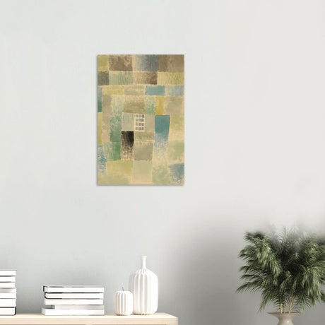 First House of a Settlement by Paul Klee 1926 | Vintage wall art print - Acrylic Print - 50x75 cm / 20x30″ - 