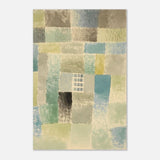 First House of a Settlement by Paul Klee 1926 | Vintage wall art print - Aluminum Print - 30x45 cm / 12x18″ - 