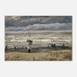 Fishing Boats on the Beach at Scheveningen – Vincent van Gogh Nautical Wall Art Print - Aluminum Print - 20x30 cm / 8x12″ - 