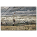 Fishing Boats on the Beach at Scheveningen – Vincent van Gogh Nautical Wall Art Print - Acrylic Print - 60x90 cm / 24x36″ - 