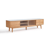 Four Season White Entertainment Unit TV Console - White - 