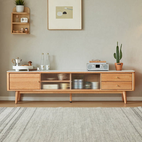 Four Season White Entertainment Unit TV Console - White - 