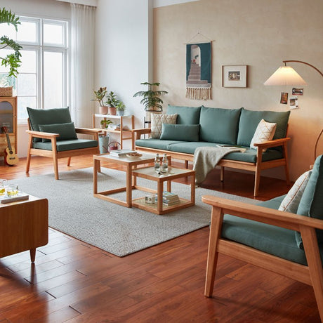 Four Seasons Sofa Set - Green - Single - 