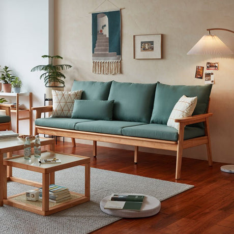Four Seasons Sofa Set - Green - Three Seater - 