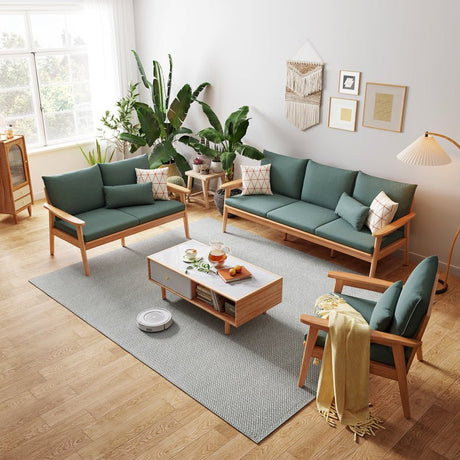 Four Seasons Sofa Set - Green - Single - 