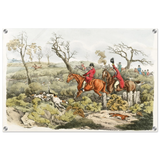 "Fox Hunt Legacy" – Vintage Equestrian Wall Art Print by Henry Alken - Acrylic Print - 50x75 cm / 20x30″ - 