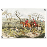 "Fox Hunt Legacy" – Vintage Equestrian Wall Art Print by Henry Alken - Acrylic Print - 30x45 cm / 12x18″ - 