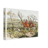 "Fox Hunt Legacy" – Vintage Equestrian Wall Art Print by Henry Alken - Canvas - 20x30 cm / 8x12″ - 