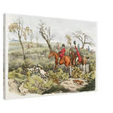 "Fox Hunt Legacy" – Vintage Equestrian Wall Art Print by Henry Alken - Canvas - 60x90 cm / 24x36″ - 