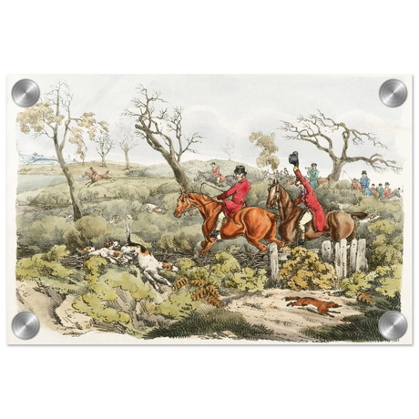 "Fox Hunt Legacy" – Vintage Equestrian Wall Art Print by Henry Alken - Acrylic Print - 20x30 cm / 8x12″ - 