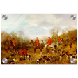 Fox Hunting Scene – Henry Alken Wall Art Print - Acrylic Print - 20x30 cm / 8x12″ - 