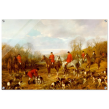 Fox Hunting Scene – Henry Alken Wall Art Print - Acrylic Print - 60x90 cm / 24x36″ - 