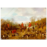Fox Hunting Scene – Henry Alken Wall Art Print - Acrylic Print - 70x100 cm / 28x40″ - 