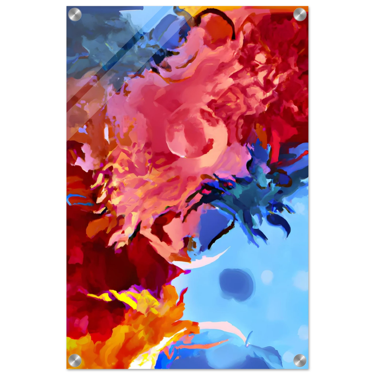 Fragments of the Infinite | Contemporary Abstract Wall Art Print - Acrylic Print - 40x60 cm / 16x24″ - 