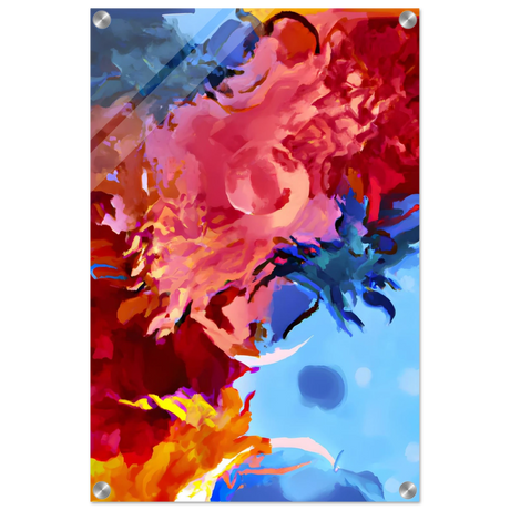 Fragments of the Infinite | Contemporary Abstract Wall Art Print - Acrylic Print - 40x60 cm / 16x24″ - 