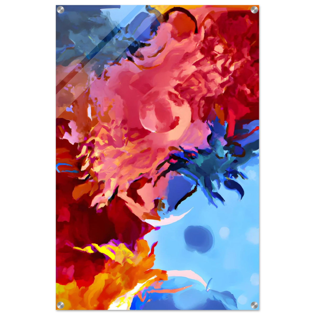 Fragments of the Infinite | Contemporary Abstract Wall Art Print - Acrylic Print - 60x90 cm / 24x36″ - 