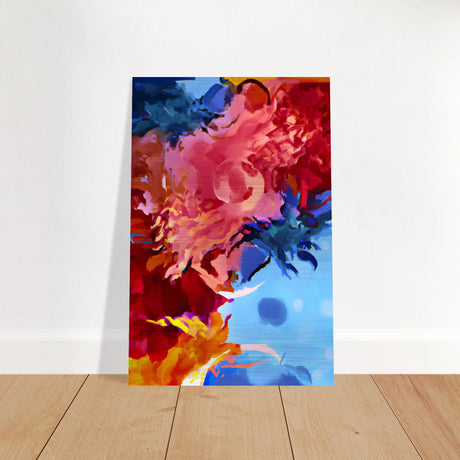 Fragments of the Infinite | Contemporary Abstract Wall Art Print - Brushed Aluminum Print - 30x45 cm / 12x18″ - 
