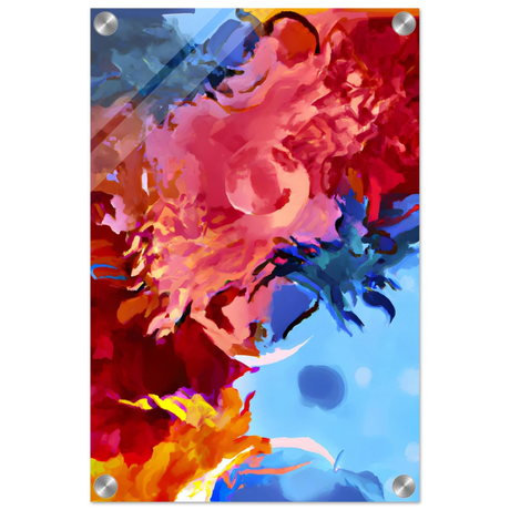 Fragments of the Infinite | Contemporary Abstract Wall Art Print - Acrylic Print - 30x45 cm / 12x18″ - 