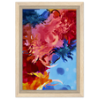 Fragments of the Infinite | Contemporary Abstract Wall Art Print - Framed Canvas - 20x30 cm / 8x12″ - Wood frame