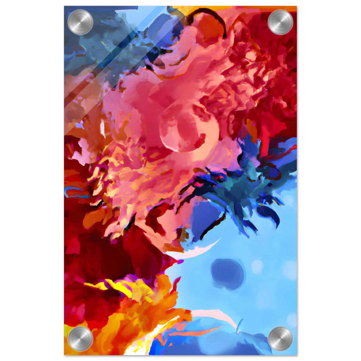 Fragments of the Infinite | Contemporary Abstract Wall Art Print - Acrylic Print - 20x30 cm / 8x12″ - 