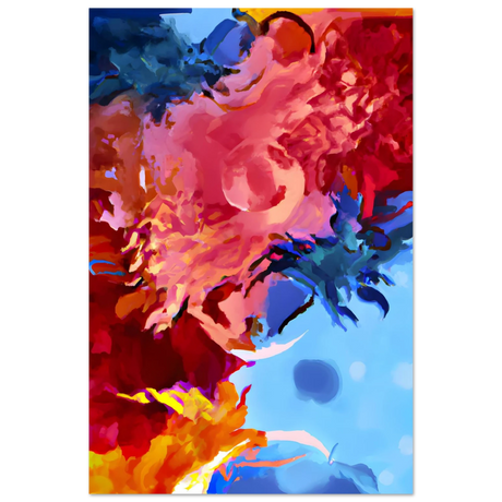 Fragments of the Infinite | Contemporary Abstract Wall Art Print - Fine Art Poster - 40x60 cm / 16x24″ - 