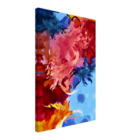 Fragments of the Infinite | Contemporary Abstract Wall Art Print - Canvas - 40x60 cm / 16x24″ - 