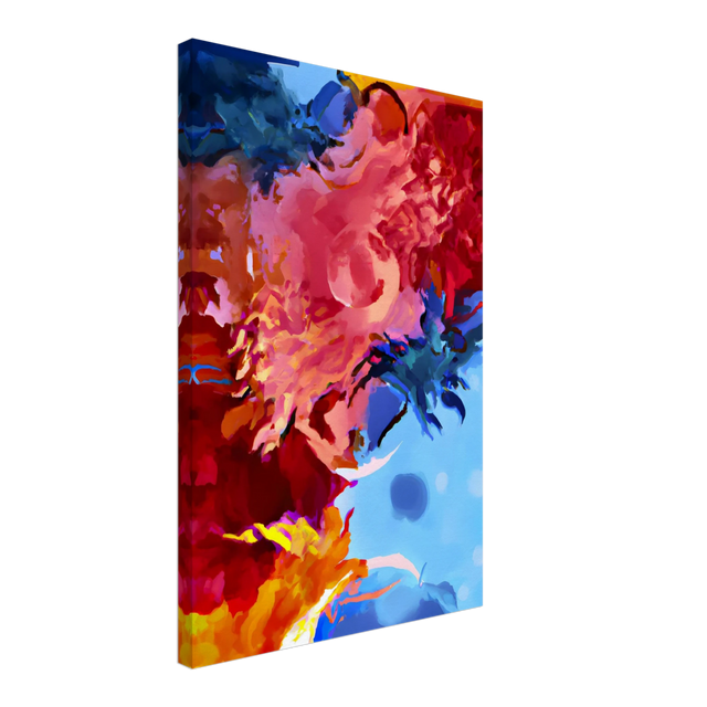 Fragments of the Infinite | Contemporary Abstract Wall Art Print - Canvas - 40x60 cm / 16x24″ - 