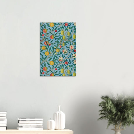 Fruit or Pomegranate by William Morris - Wood Prints - 40x60 cm / 16x24″ - 20 mm