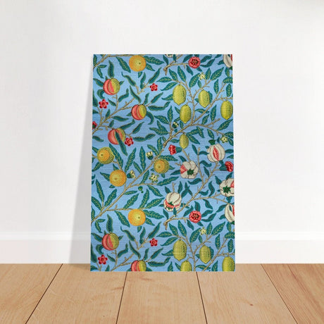 Fruit or Pomegranate by William Morris - Brushed Aluminum Print - 60x90 cm / 24x36″ - 