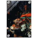 Fruits and Lobster by Abraham Mignon | Wall art Print - Acrylic Print - 20x30 cm / 8x12″ - 