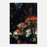 Fruits and Lobster by Abraham Mignon | Wall art Print - Aluminum Print - 60x90 cm / 24x36″ - 