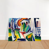Fugue by Henry Lyman Sayen - Brushed Aluminum Print - 70x100 cm / 28x40″ - 