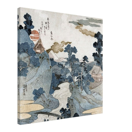 Fuji No Yukei By Utagawa Kuniyoshi | Vintage wall art print - Canvas - 60x60 cm / 24x24″ - 