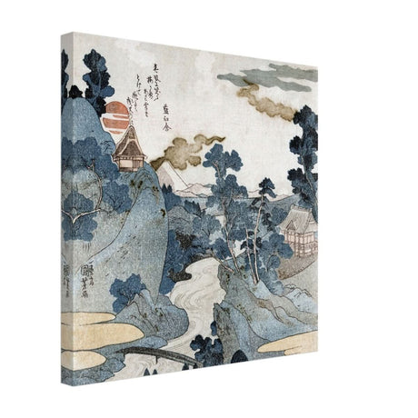 Fuji No Yukei By Utagawa Kuniyoshi | Vintage wall art print - Canvas - 40x40 cm / 16x16″ - 