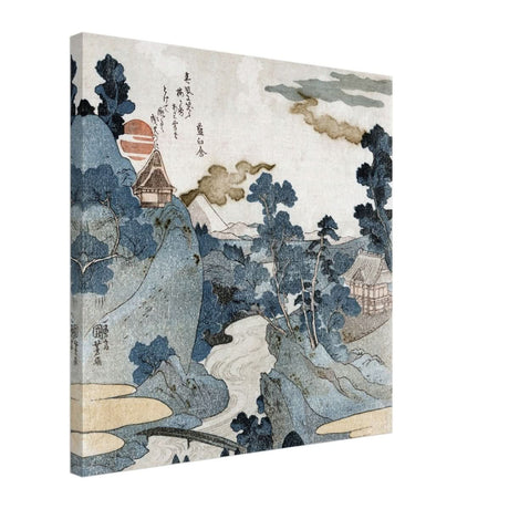 Fuji No Yukei By Utagawa Kuniyoshi | Vintage wall art print - Canvas - 50x50 cm / 20x20″ - 