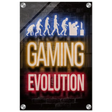 Gaming Evolution – The Rise of a Gamer | Pop art Wall art Print - Acrylic Print - 30x45 cm / 12x18″ - 