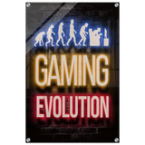 Gaming Evolution – The Rise of a Gamer | Pop art Wall art Print - Acrylic Print - 50x75 cm / 20x30″ - 