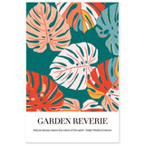 Garden Reverie | Abstract botanical masterpiece - Aluminum Print - 30x45 cm / 12x18″ - 