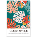Garden Reverie | Abstract botanical masterpiece - Aluminum Print - 50x75 cm / 20x30″ - 