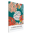 Garden Reverie | Abstract botanical masterpiece - Canvas - 60x90 cm / 24x36″ - 