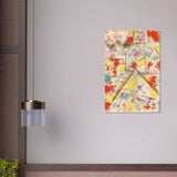 Gedenkblatt E by Paul Klee 1924 - Acrylic Print - 60x90 cm / 24x36″ - 